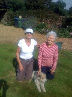 Sally, Olive and Monty the Terrier